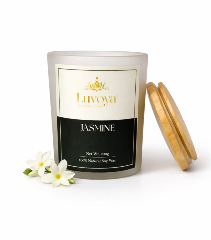 Luvoya Jasmine Scented Candle