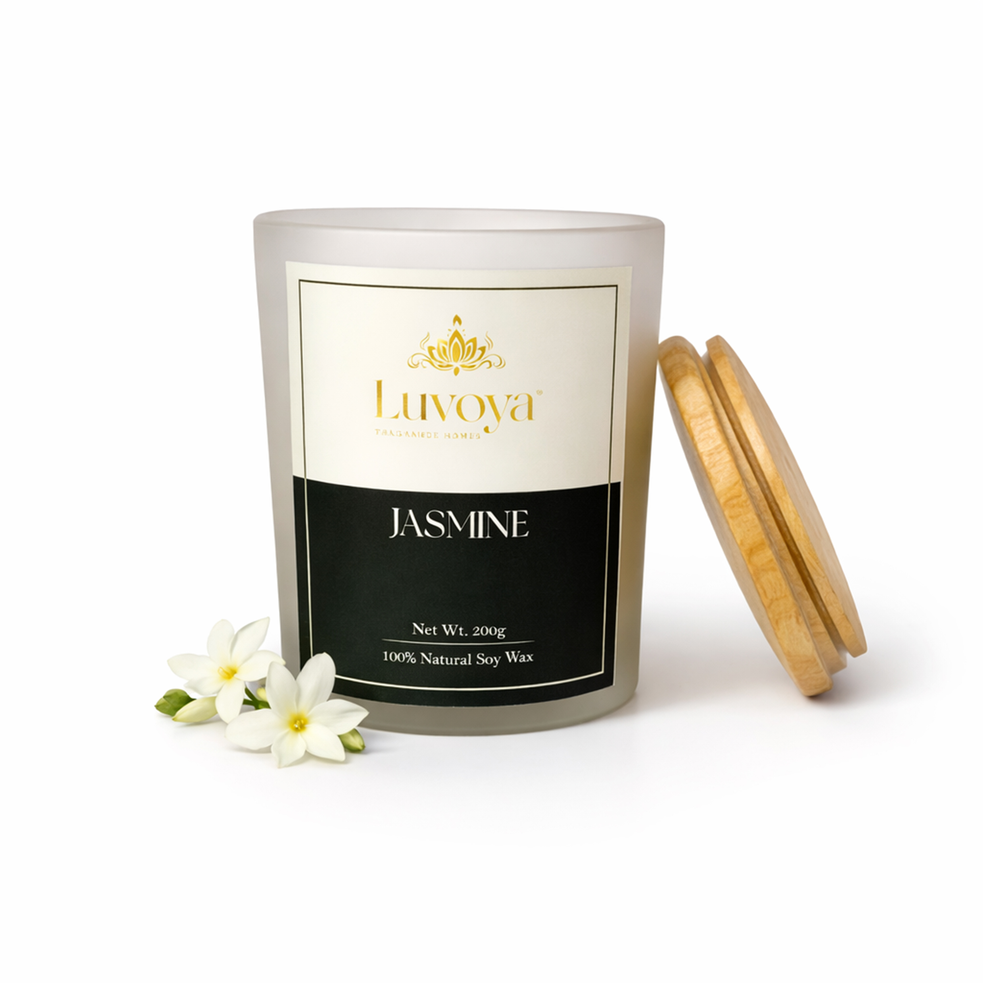 Luvoya Jasmine Scented Candle