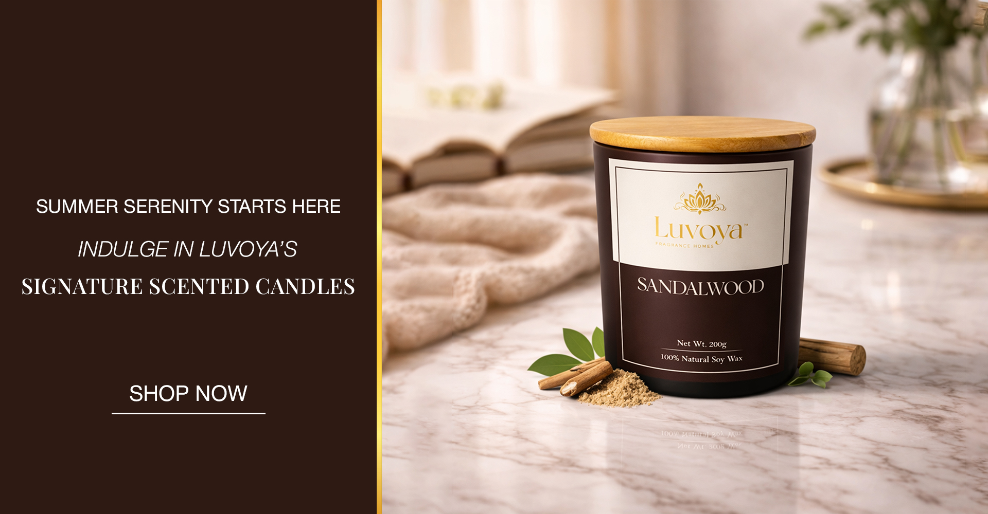 sandalwood fragrance for luvoya
