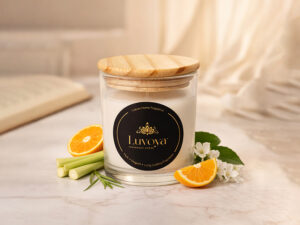 Lemon Grass fragrance jar candle