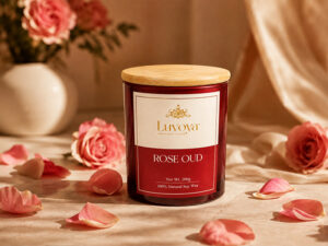 Rose Oud Best Perfect Perfume Candle